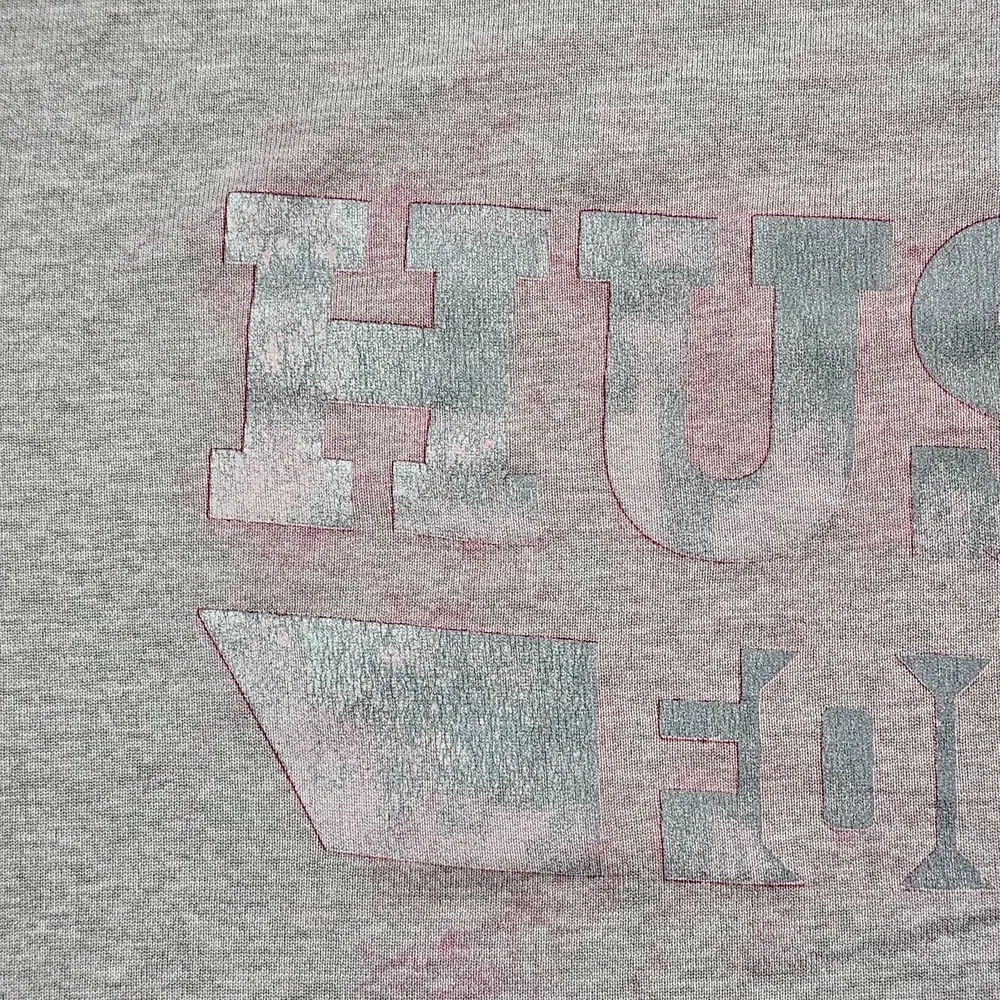 Nebraska Huskers Football adidas Gray Short Sleeve Cotton T-Shirt Men's XL